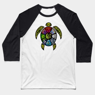 Turtle Bagua Baseball T-Shirt